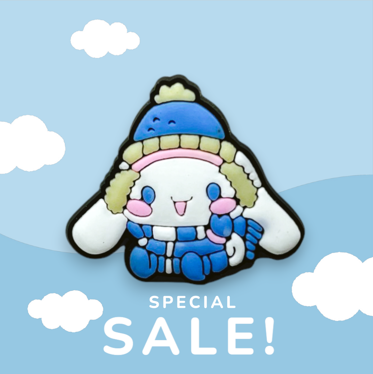 (206) Cinnamoroll character shoe charm